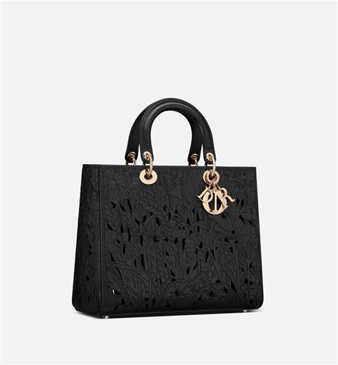 dior tas zwart|Grote Lady Dior.